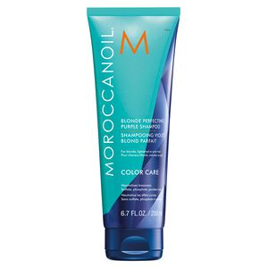 Moroccanoil Blonde Perfecting Purple Shampoo – Toning, Anti-Brass
