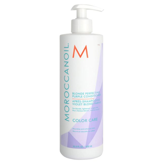 Moroccanoil Blonde Perfecting Purple Conditioner – Toning for Blonde & Grey Hair