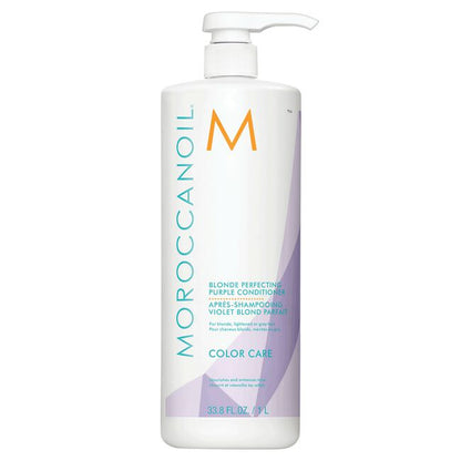 Moroccanoil Blonde Perfecting Purple Conditioner – Toning for Blonde & Grey Hair