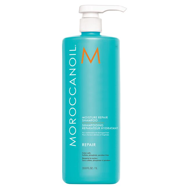 Moroccanoil Moisture Repair Shampoo – Keratin & Argan Oil for Damaged Hair