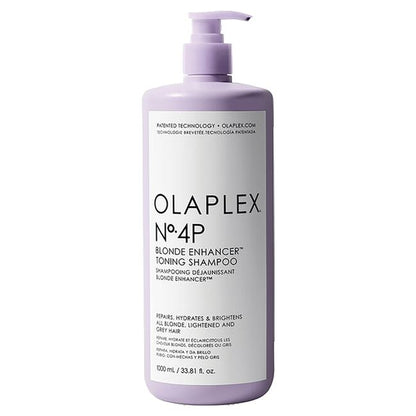 Olaplex No.4P Blonde Enhancer Toning Shampoo – Brightening, Bond-Building